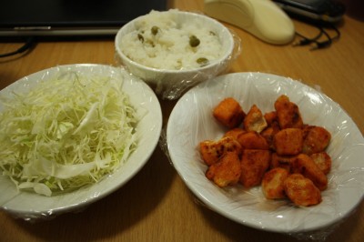 今日の晩ご飯